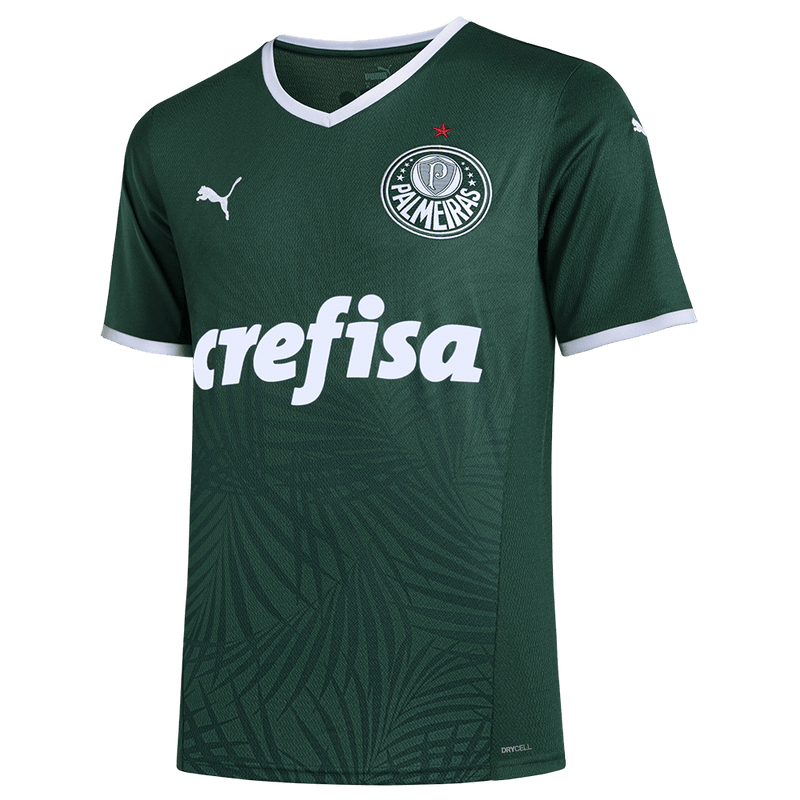 Camisa Palmeiras Home 22/23 s/n° Torcedor Masculino - Verde