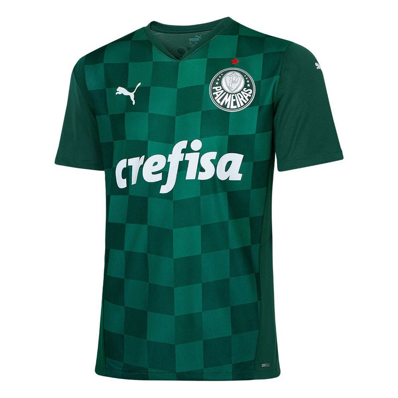 Camisa Palmeiras Home 21/22 s/n° Torcedor Masculino - Verde