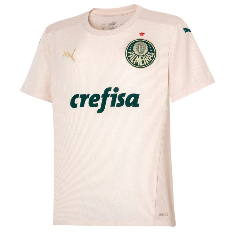 Camisa Palmeiras Third 21/22 s/n° Torcedor Masculino - Bege