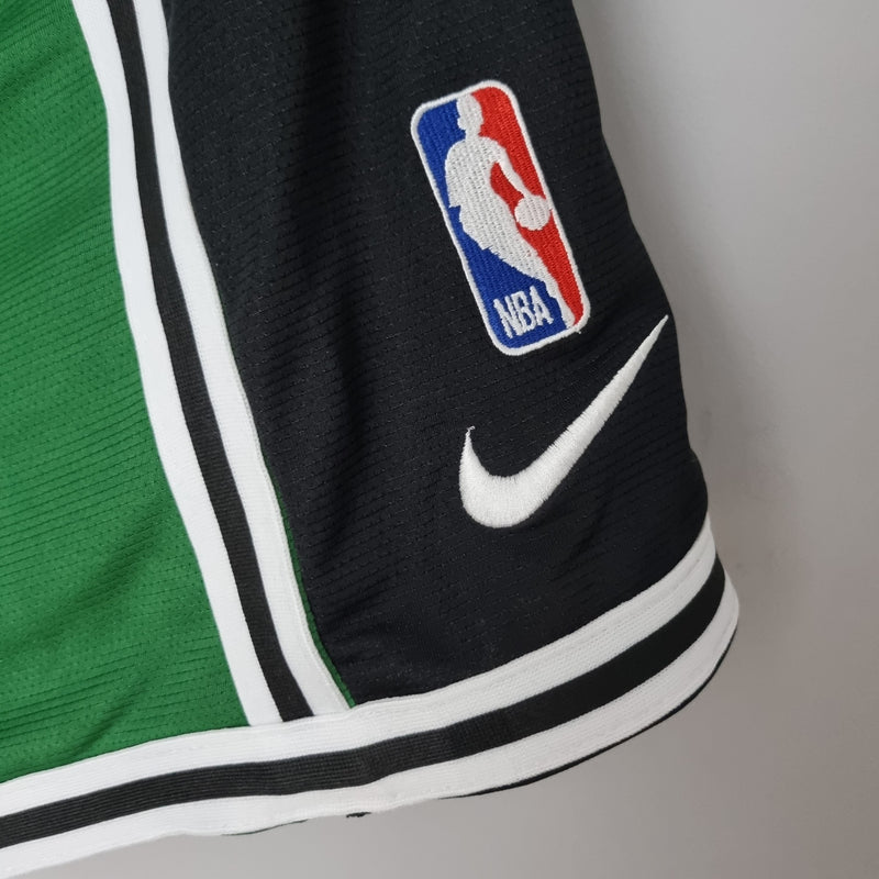 Shorts Boston Celtics Black Green NBA