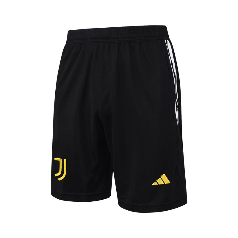 Conjunto Regata Juventus - Preto e Amarelo