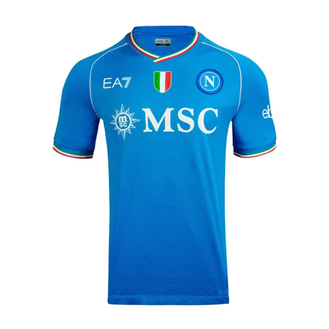 Camisa Napoli Home 23/24 s/n° Torcedor Masculino - Azul