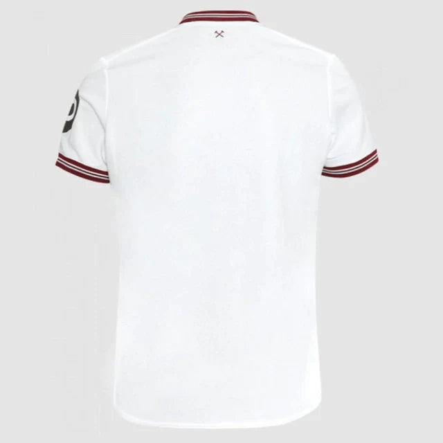 Camisa West Ham Away 23/24 s/n° Torcedor Masculino - Branco
