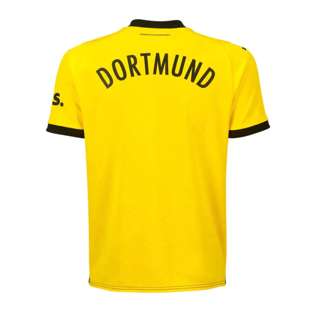 Camisa Borussia Dortmund Home 23/24 s/n° Torcedor Masculino - Amarelo e Preto